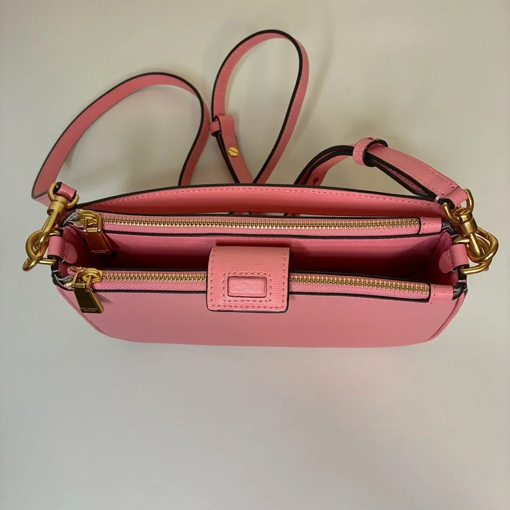 Kate Spade Small Coral Pink Shoulder Bag - Picture 5 of 11